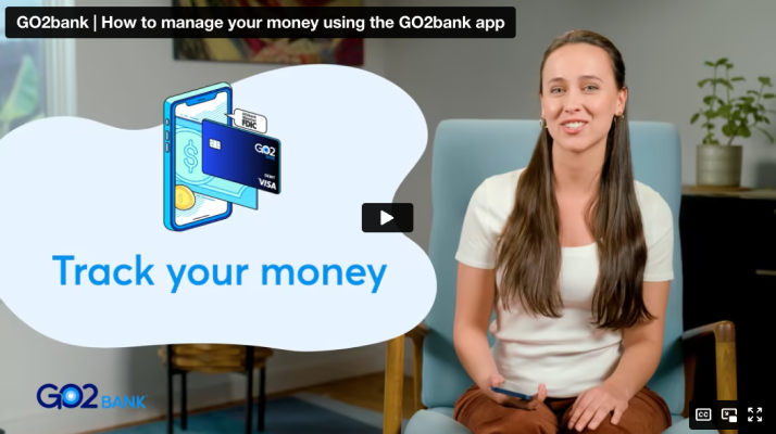 How to manage your money using the GO2bank app